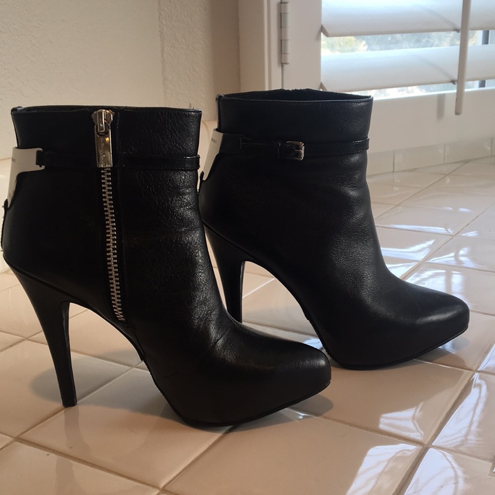 Michael Kors Black Booties